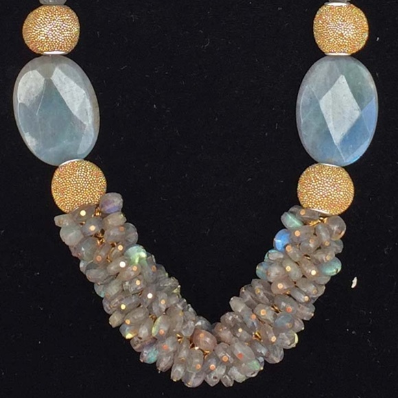 Handmade Labradorite Necklace by Sharon - Picture 2 of 4